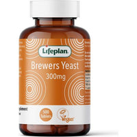 Lifeplan Brewers Yeast Tablets 300mg x500