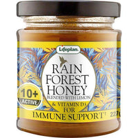 Lifeplan Rainforest Honey Active 10+ With Lemon and D3 227g