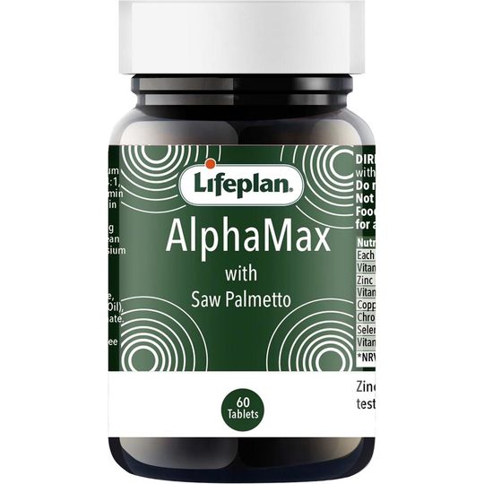 Lifeplan Alpha Max with Saw Palmetto x 60