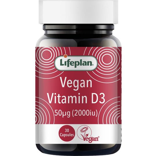 Lifeplan Vegan Vitamin D3 1000 x 30