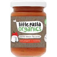 Little Pasta Organics Red Pepper & Ricotta Pasta Sauce (1 x 130g)