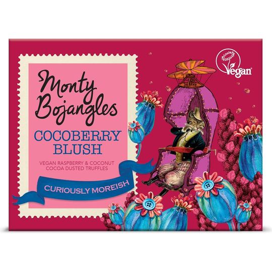 Monty Bojangles Cocoberry Blush Chocolatey Truffles 100g