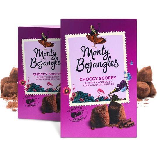 Monty Bojangles Choccy Scoffy Chocolatey Truffles 135g