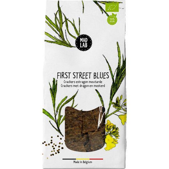Mad Lab Tarragon and mustard flavored crackers 110g