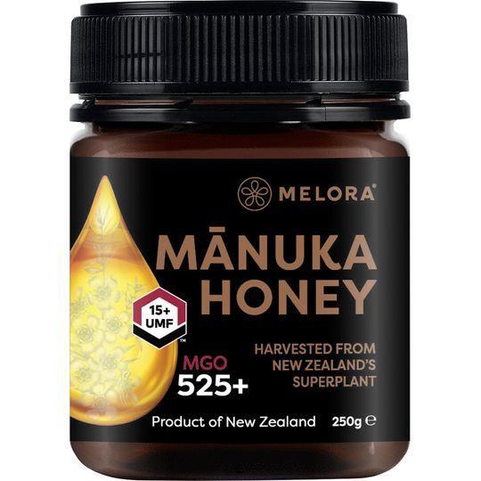 Melora Mānuka Honey 525+ MGO 250g