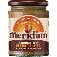 Meridian Crunchy Peanut Butter 100% Nuts 470g