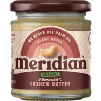 Meridian Organic Smooth Cashew Butter 170g