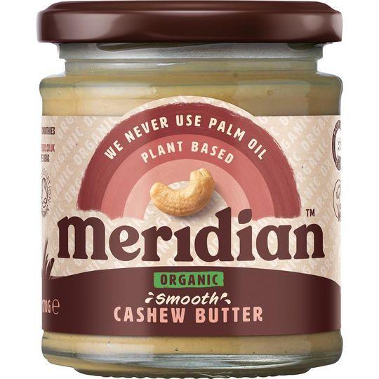 Meridian Organic Smooth Cashew Butter 170g