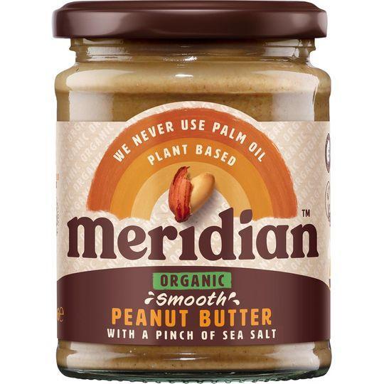 Meridian Organic Smooth Peanut Butter 280g