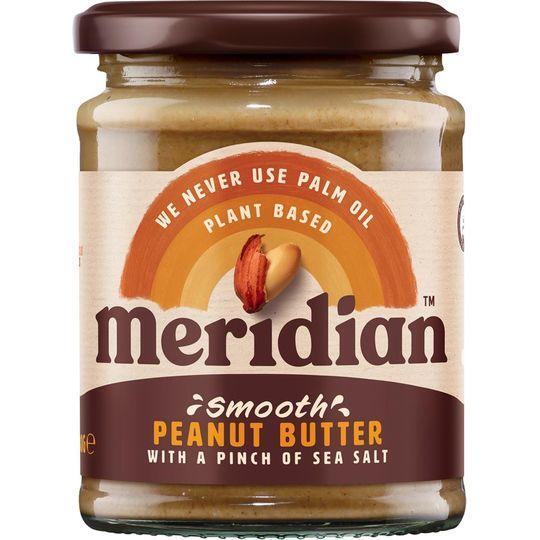 Meridian Smooth Peanut Butter 100% Nuts 470g