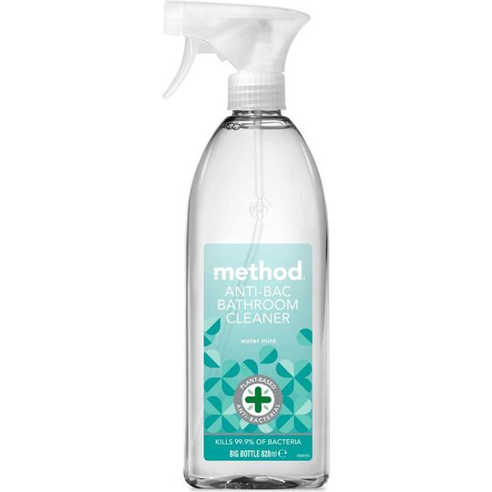 Method anti-bac bathroom cleaner - water mint 828ml