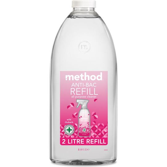 Method anti-bac all purpose cleaner refill - wild rhubarb 2L