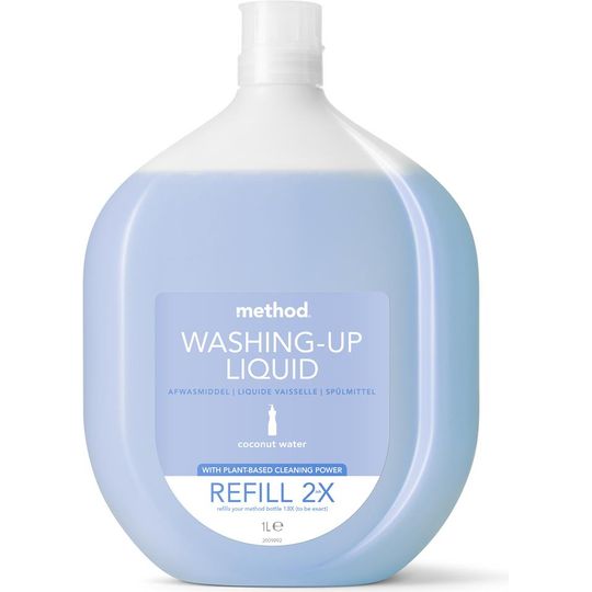 Method washing-up liquid refill - coconut water 1L