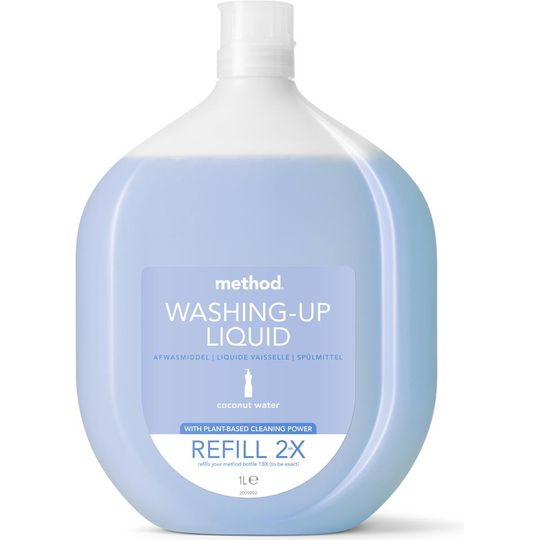 Method washing-up liquid refill - coconut water 1L