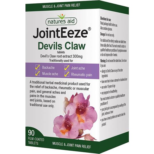 Natures Aid JointEeze (Devil's Claw) 90 Tablets