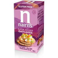 Nairn's Gluten Free Super Seeded Oatcakes 180G