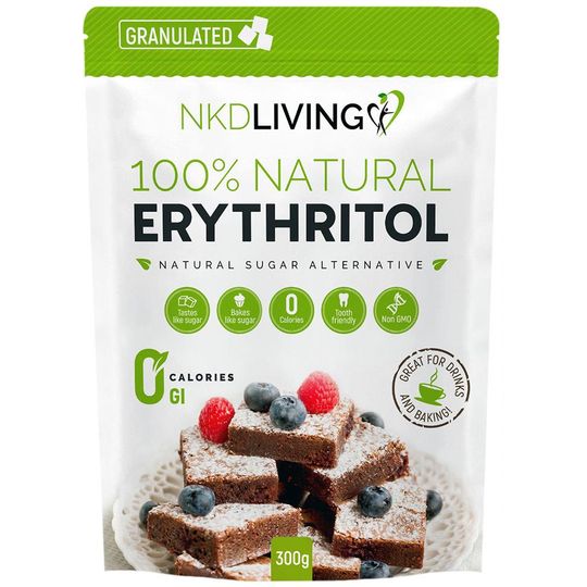NKDLIVING GRANULATED ERYTHRITOL 300G
