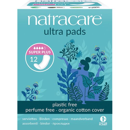Natracare Ultra Super Plus 12 Period Pads
