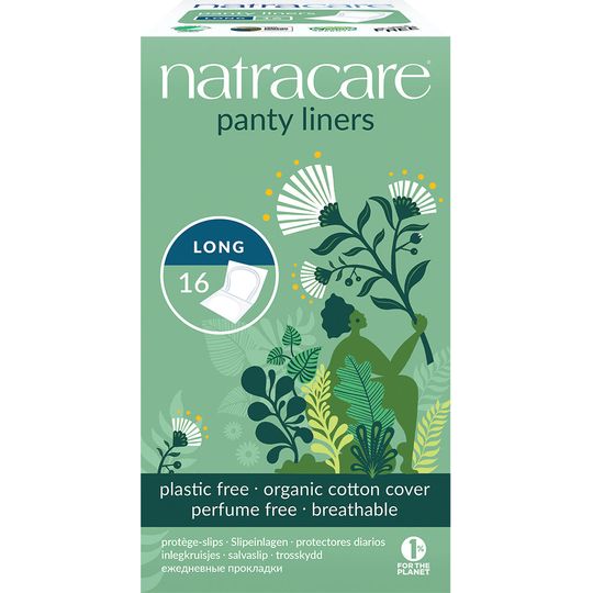 Natracare Long 16 Panty Liners
