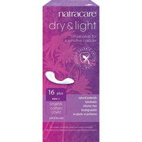 Natracare Dry & Light Plus 16 Incontinence Pads