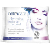Natracare Organic Cleansing Makeup Remover 20 Wipes