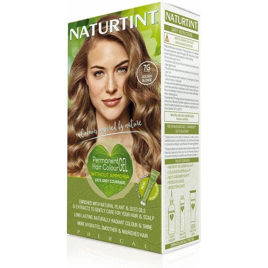 NATURTINT PERMANENT HAIR COLOUR GEL 7G GOLDEN BLONDE – 170ML