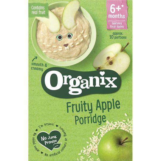 Organix Fruity Apple Porridge Single