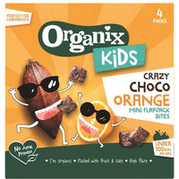 Organix KIDS Crazy Choco Orange Mini Flapjack Bites (4x23g)