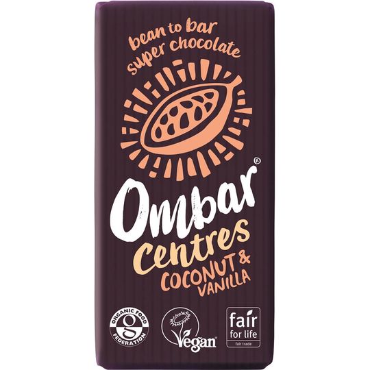 Ombar Centres Coconut & Vanilla (35g) Case of 10