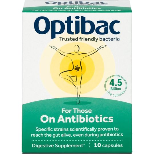 Optibac For Those On Antibiotics 10 Capsules