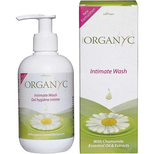 Organyc Intimate Wash with Chamomile