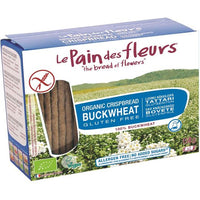 Le Pain Des Fleurs Organic Buckwheat Crispbread - No Added Salt Or Sugar 150g