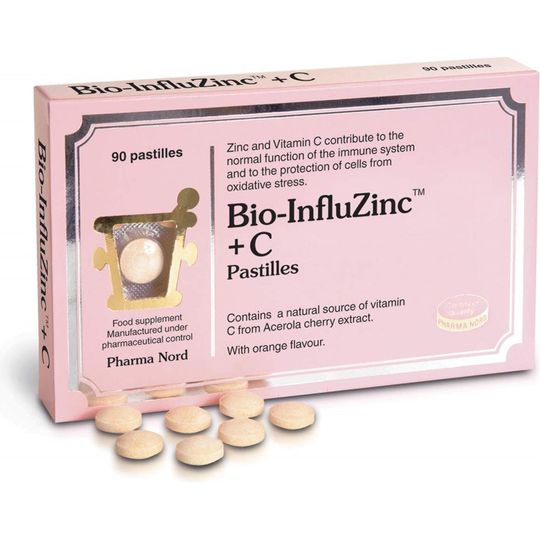 Pharma Nord Bio-InfluZinc+C 90 Pastilles