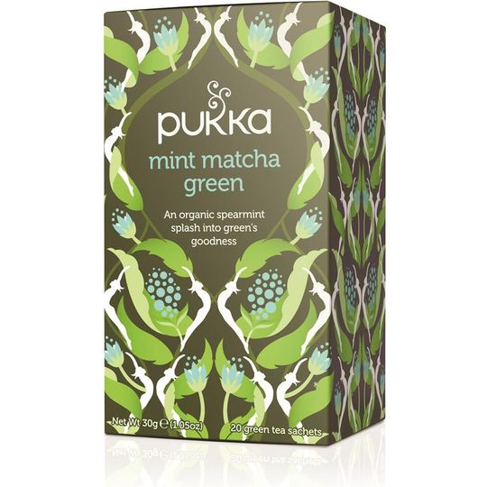 Pukka Mint Matcha Green 20 Tea Bags