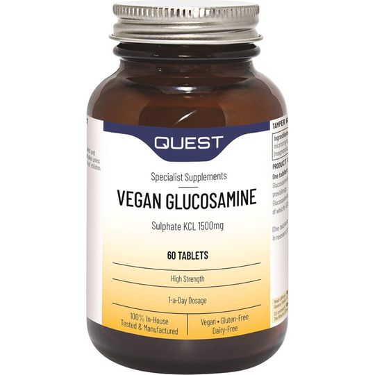 Quest Vegan Glucosamine Sulphate 1500mg 60 Tablets