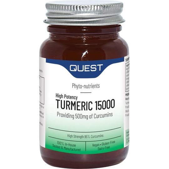 Quest Turmeric 15000 60 Tablets