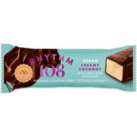 Rhythm 108 Swiss Vegan Creamy Coconut Bar with Dark Chocolate 33g