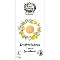 Roots and Wings Organic Delightfully Zingy Lemon Biscuits 150g
