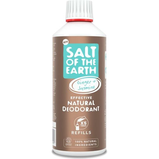 Salt Of The Earth Ginger & Jasmine Spray Refill 500ml