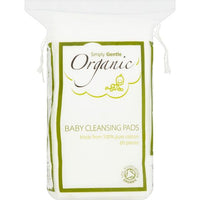 Simply Gentle Organic Baby Cotton Cleansing Pads x 60