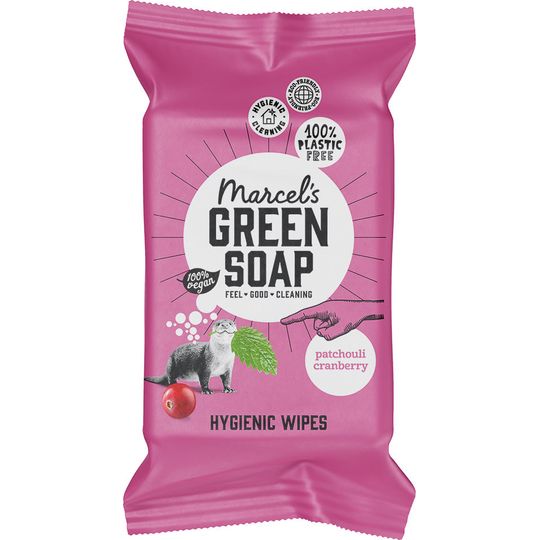 MARCEL'S GREEN SOAP HYGIENIC CLEANING WIPES