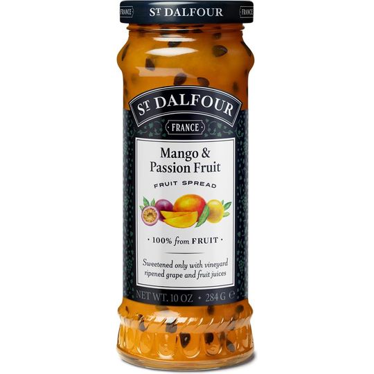 ST DALFOUR MANGO & PASSION FRUIT FRUIT SPREAD 284G