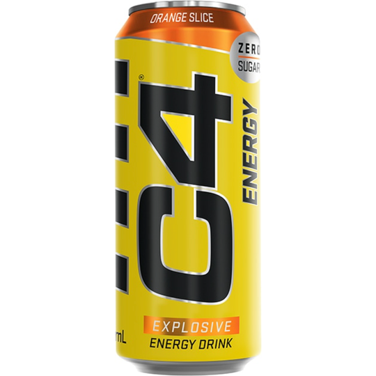 C4 Performance Energy Drinks Orange Slice 500ml (12 pack)