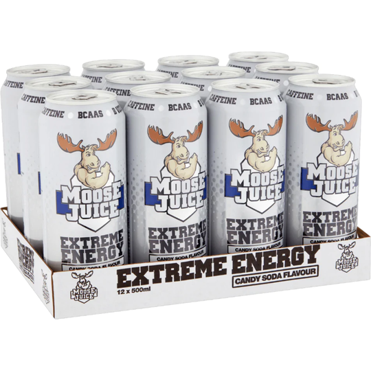 MOOSE JUICE CANDY SODA 12 x 500ml