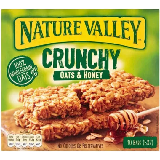 Nature Valley Crunchy Oats & Honey 5 x 42g (210g)