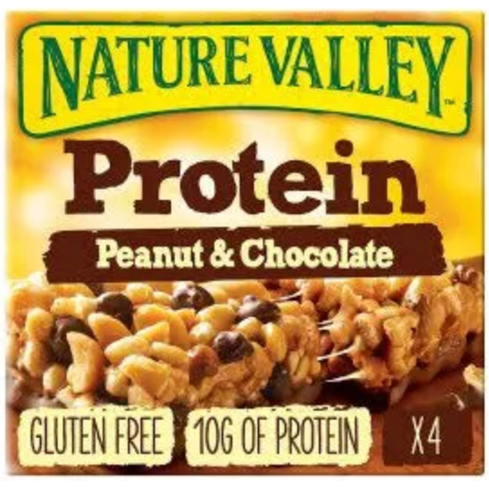 Nature Valley Protein Peanut & Chocolate Bars 4 x 40g