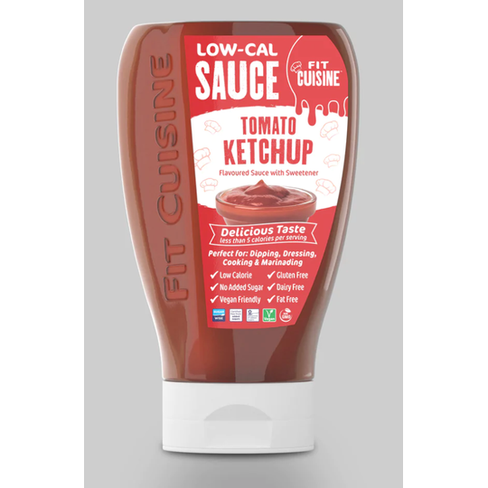 FIT CUISINE LOW CALORIE TOMATO KETCHUP 425ml