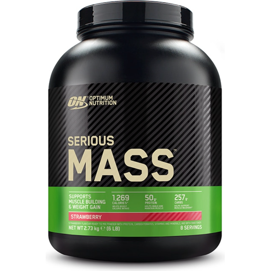 Optimum Nutrition Serious Mass 2.73kg Strawberry