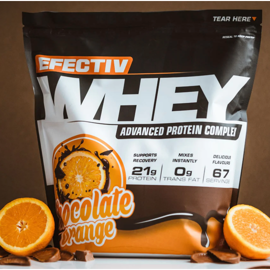 EFECTIV Whey Protein 2kg Chocolate Orange