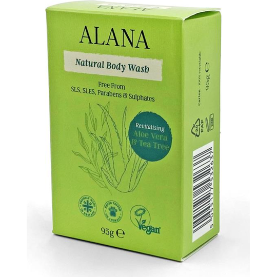 Alana Aloe Vera & Tea Tree Natural Body Wash Bar 95g